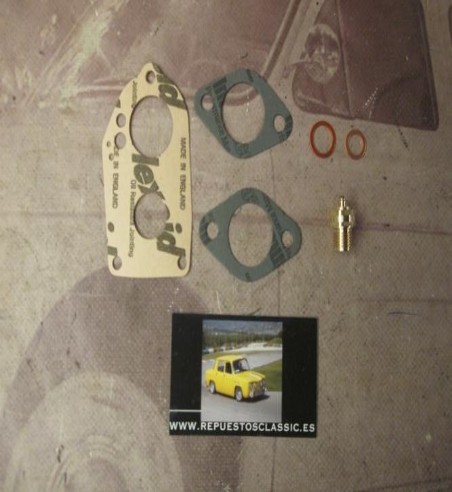S315 SUPER KIT CARBURADOR SOLEX 22 ICBT RENAULT 4CV