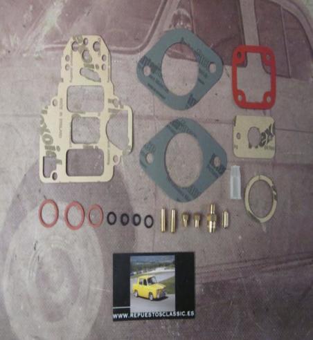 W101 SUPER KIT CARBURADOR WEBER 40 DCOE, RENAULT 8, 5, ALFA ROMEO GIULIETTA, ALFETTA, LOTUS ELAN