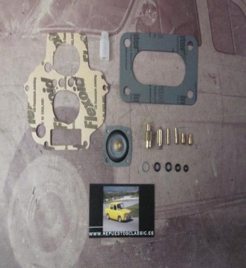 W107 SUPER KIT CARBURADOR WEBER 32 DMTR, SEAT 128, RONDA/RITMO 65, AUTOBIANCHI A112 ABARTH 70HP