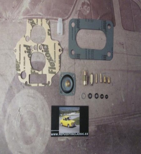 W107 SUPER KIT CARBURADOR WEBER 32 DMTR, SEAT 128, RONDA/RITMO 65, AUTOBIANCHI A112 ABARTH 70HP