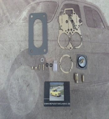W125 SUPER KIT CARBURADOR WEBER 32 DIR 24-29, RENAULT 18, 20, FUEGO