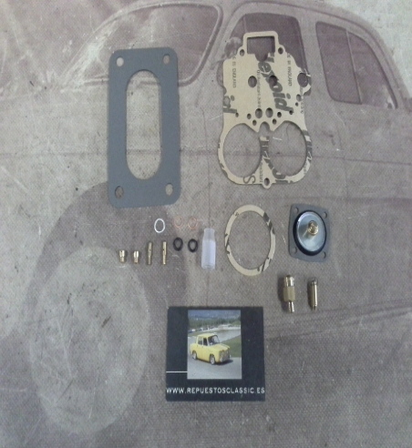 W125 SUPER KIT CARBURADOR WEBER 32 DIR 24-29, RENAULT 18, 20, FUEGO