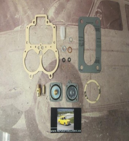 W342 SUPER KIT CARBURADOR WEBER 32-36 DGV/DGAV/DGEV, LADA Y FORD
