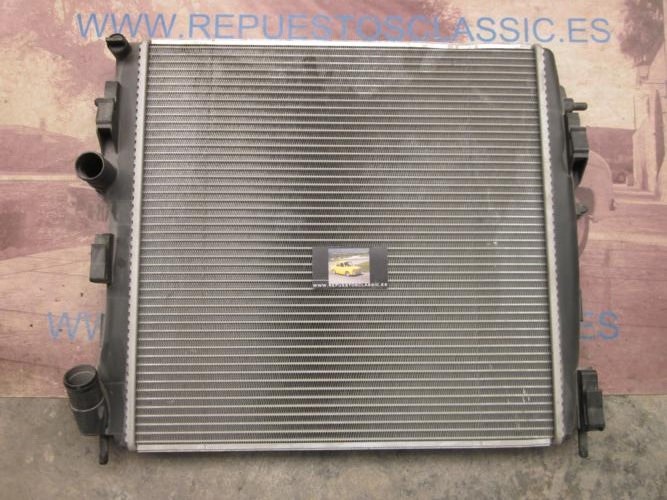 RAM178P7 RADIADOR MOTOR RENAULT KANGOO I, NISSAN KUBISTAR, OEN: 8200072713 (470x470x30mm) ALUMINIO-PLASTICO