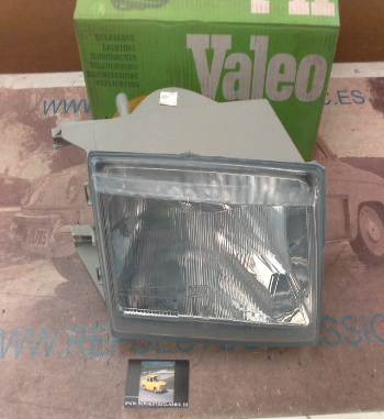 IRE420 FARO DERECHO H4 RENAULT 25 1 FASE 83 》88, VALEO 061336, REF. ORIGEN 7701029901