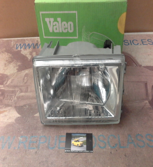 IRE423 FARO IZQUIERDO RENAULT 9 1 FASE -85, H4 REGULACION MANUAL VALEO 061810 - ORIGEN 7701029113