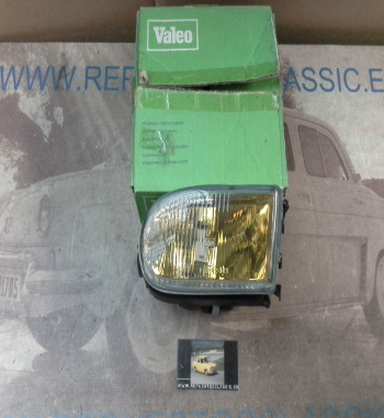 IRE442 FARO ANTINIEBLA DERECHO RENAULT 19 II 92-> AMARILLO, VALEO 084777, REF. ORIGEN 7701036046
