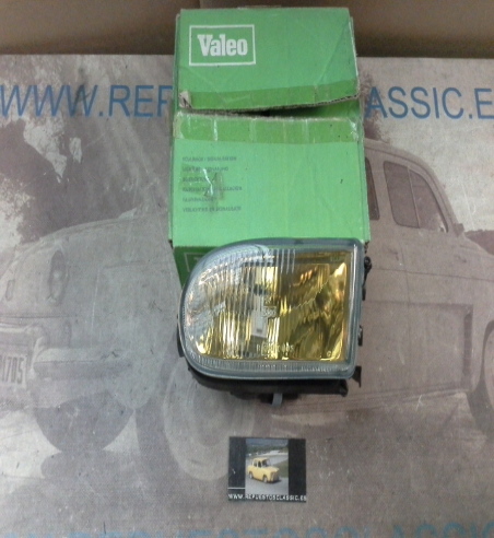 IRE442 FARO ANTINIEBLA DERECHO RENAULT 19 II 92-> AMARILLO, VALEO 084777, REF. ORIGEN 7701036046