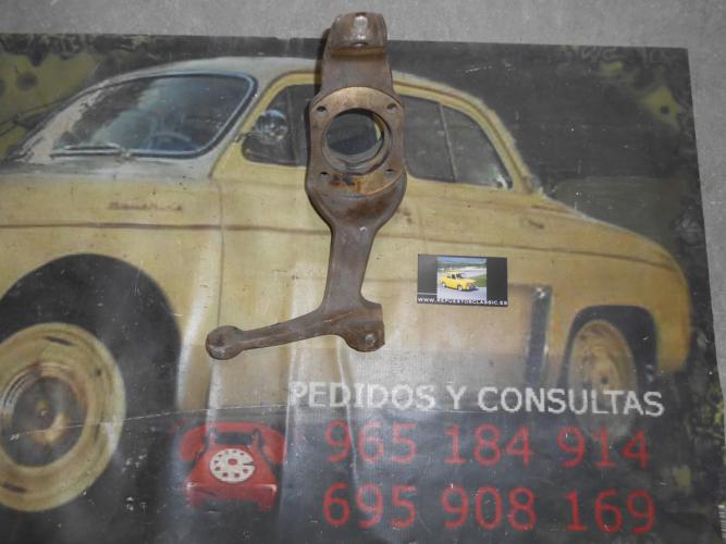 BUJ04 MANGUETA DELANTERA IZQUIERDA RENAULT 4 , 6 (PARA TAMBOR) (CONO ROTULA DIRECCION 11,5mm)