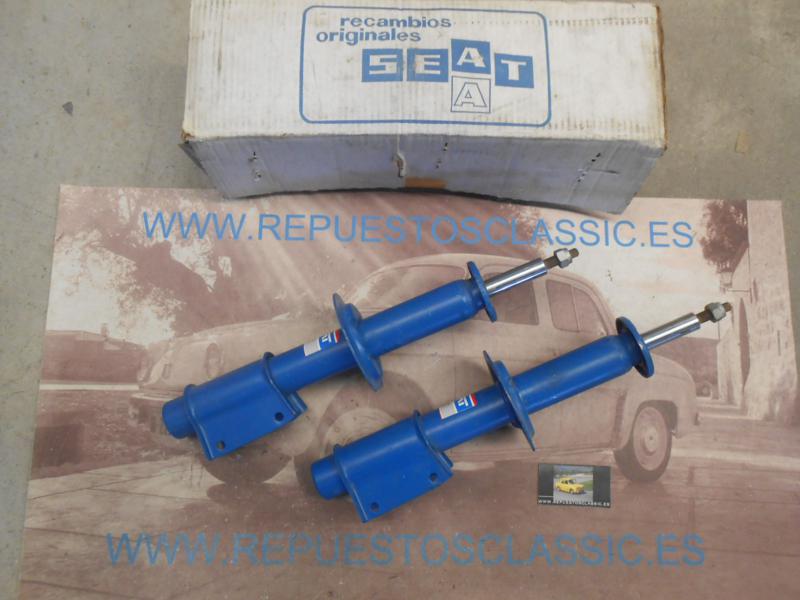 AM08 JUEGO AMORTIGUADORES DELANTEROS SEAT 131 ORIGINALES SEAT