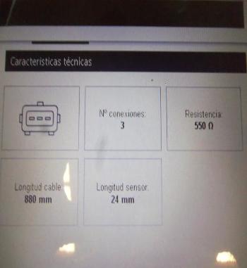 17049 SENSOR CAPTADOR BMW