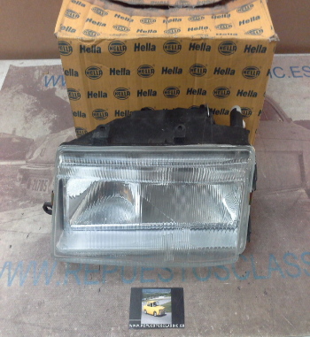 H386P1 FARO IZQUIERDO H1+H1 SEAT TOLEDO MKI 91->96, HELLA 1AH907560174-12513