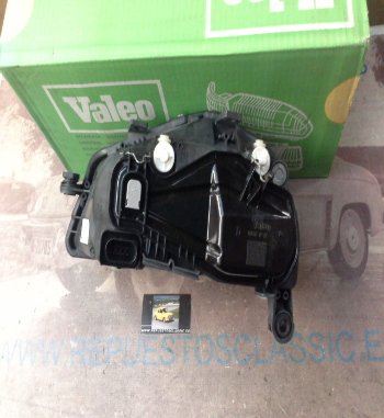 ISE764 P12 FARO DERECHO H3+H7 SEAT AROSA 97>04, VALEO 088023