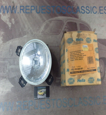 H389P1 OPTICA FARO LARGO ALCANCE IZQUIERDO HELLA H3 VOLKSWAGEN GOLF II, (HASTA 1988) 1F3135655001 (15113)