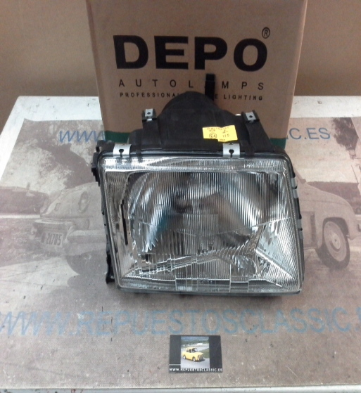 ISE734 FARO DERECHO H4 AUDI 100 C3 83>90, DEPO 441-1108R-LD-E 2702487