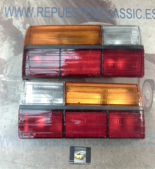 ISE737 JUEGO PILOTOS TRASEROS AUDI 80 B1 76->
