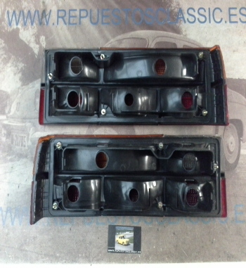 ISE737 JUEGO PILOTOS TRASEROS AUDI 80 B1 76->
