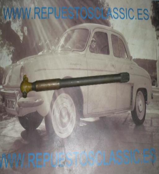 SCA003P3 BARRA PALIER TRANSMISION SIMCA 1000 MODERNO 23 ESTRIAS, MODELO CON FLECTOR