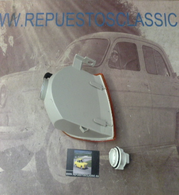 ISE750 PILOTO DELANTERO IZQUIERDO AMBAR VOLKSWAGEN POLO 95->