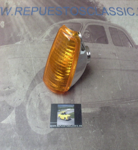 ISE751 PILOTO DELANTERO IZQUIERDO AMBAR VOLKSWAGEN POLO 90->