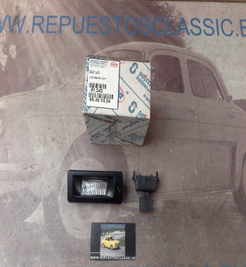 ISE752 PILOTO LUZ MATRICULA SEAT INCA 96->, YORKA 01342 - OEM 6K9943021