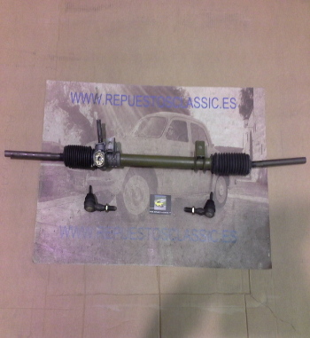 DC113P3 CREMALLERA DIRECCION RENAULT 21 86->97 (B48, S48,K48, L48 COMPLETA CON ROTULAS, REF. LIZARTE 02700930 - 02700935