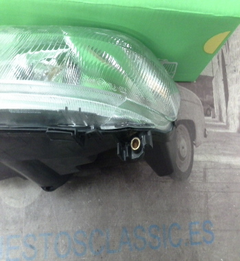IP117P4 FARO IZQUIERDO H7+H7 PEUGEOT 306 97->99, VALEO 086647 (PATILLA SUJECION RAPARADA) VER FOTO