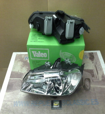 IP119P4 JUEGO FAROS H7 PEUGEOT 406 COUPE 97->04, VALEO 086659/086660