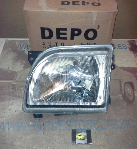 IFO57 FARO IZQUIERDO H4 FORD TRANSIT 94->00, REF. 4311151LLDEM