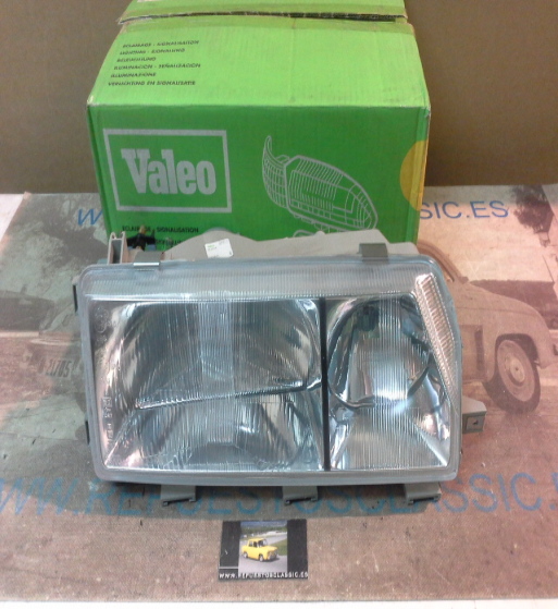 IRE445 FARO DERECHO H1+H4 RENAULT 9 , 11 II FASE 86-> VALEO 061214 REGULACION HIDRAULICA