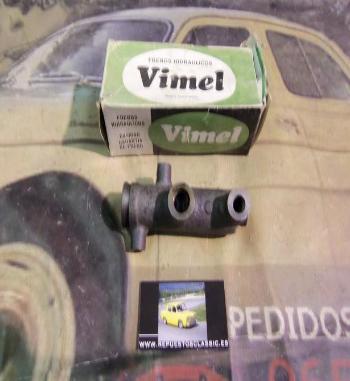 V1312* BOMBA DE FRENO CITROEN 2CV SEGUNDA SERIE PISTON DE 22 mm (RACOR ENTRADA DE LIQUIDO 14MM)