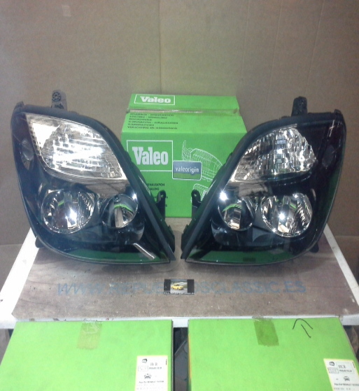 IRE451 JUEGO FAROS H7+H1 RENAULT SCENIC 00->03, VALEO 087552/087553