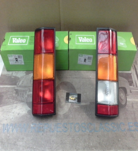 IRE460 JUEGO PILOTOS TRASEROS RENAULT EXPRESS (F40) 85->98, VALEO 082307/082308