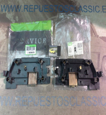 IRE471 JUEGO PORTALAMPARAS PILOTOS TRASEROS RENAULT 9 II, VALEO 083625/083626