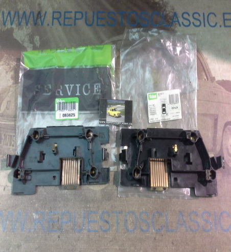 IRE471 JUEGO PORTALAMPARAS PILOTOS TRASEROS RENAULT 9 II, VALEO 083625/083626