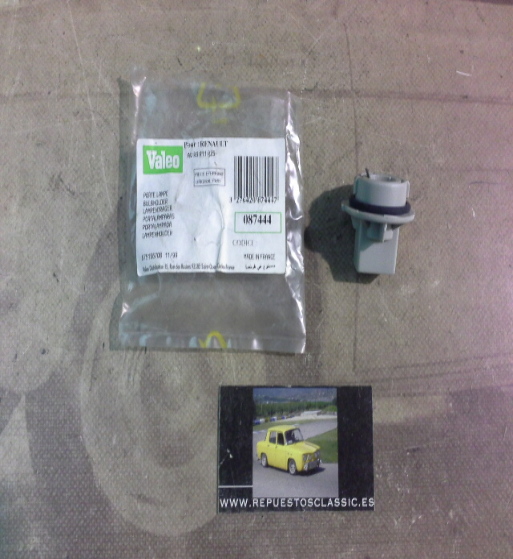 IRE474 PORTALAMPARA PILOTO INTERMITENTE DELANTERO RENAULT 9, 11, 25 Y OTROS, VALEO 087444