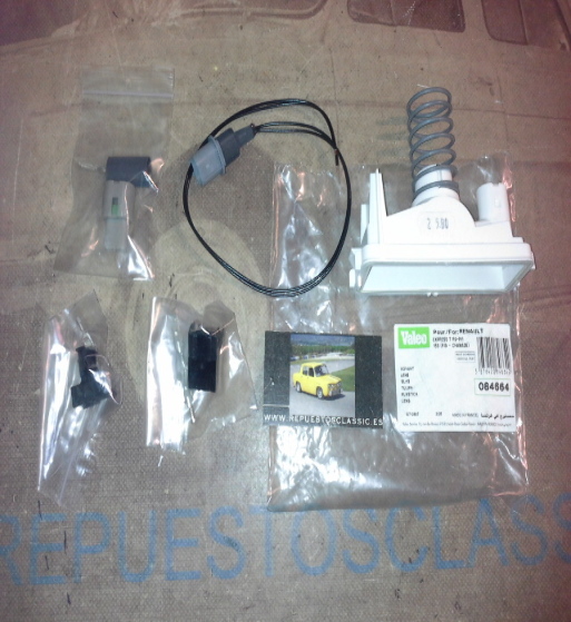 IRE475 PORTALAMPARA PILOTO INTERMITENTE EN PARAGOLPES DELANTERO RENAULT 9, 11, 19, EXPRESS, VALEO 084664
