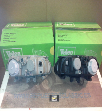 IRE489 JUEGO FAROS H7+H7 RENAULT SAFRANE II (B54) 96->00, VALEO 086578/086579
