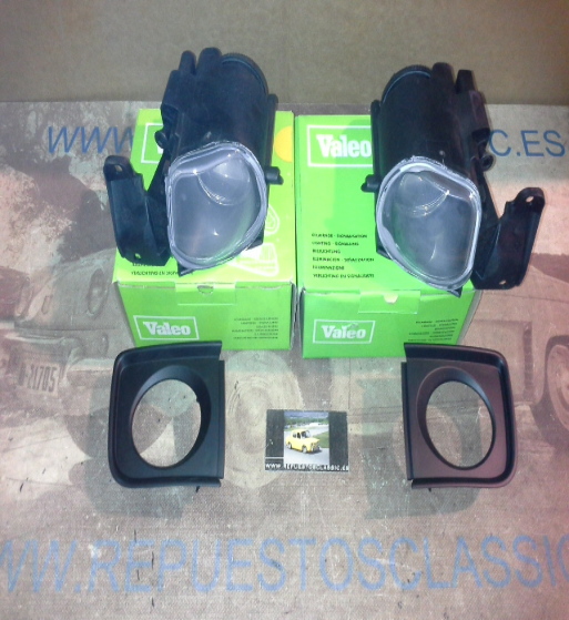 ISE780 P12 JUEGO FAROS ANTINIEBLA H3 AUDI A6 96->05, VALEO 087546/087547