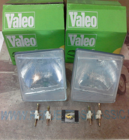 IFi02 JUEGO FAROS ELMA H4 FIAT UNO 83->89, VALEO 060209/060210