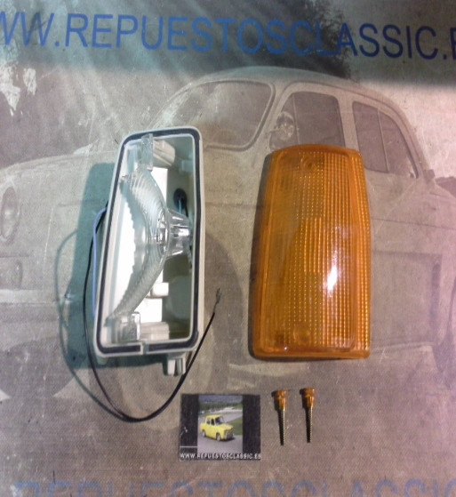IFi17 PILOTO INTERMITENTE DELANTERO IZQUIERDO FIAT UNO 83->89 AMBAR