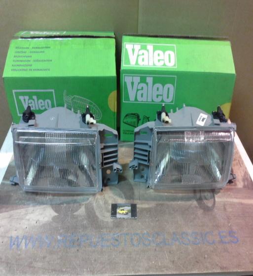 IFi42 P2/P5 JUEGO FAROS H4 FIAT TIPO 93->, VALEO 085232/085233