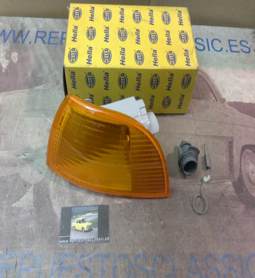 IFi49 PILOTO INTERMITENTE DELANTERO IZQUIERDO AMBAR FIAT PUNTO 93->, HELLA 2BA006749071 - 21242