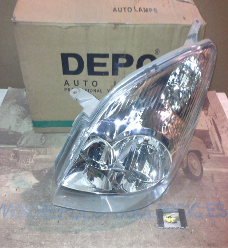 14P9 FARO IZQUIERDO HB3+HB4 TOYOTA COROLLA VERSO 03->, DEPO 21211F9LLDEM