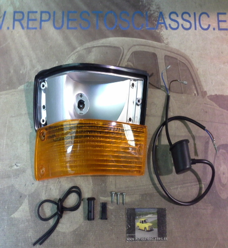 28P9 PILOTO INTERMITENTE DELANTERO DERECHO AMBAR BMW 5 E28 81-88, REF. 45371004