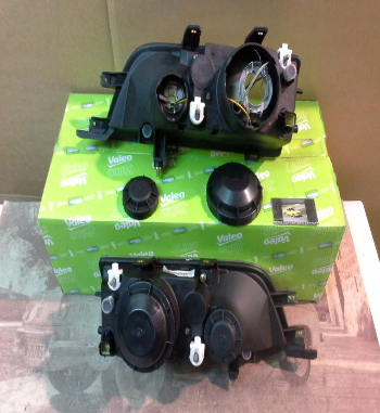 37P9 JUEGO FAROS H1+H4 ROVER 200/400 90->95, VALEO 085302/085303