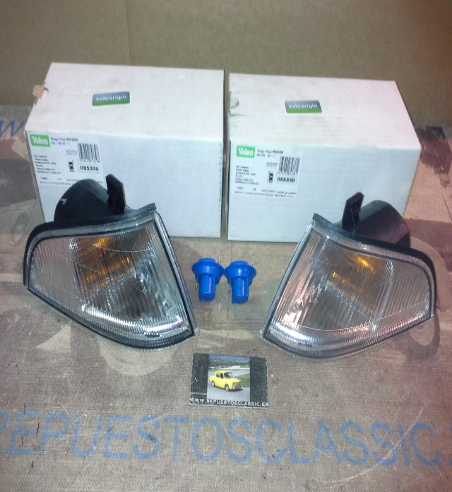44P9 JUEGO PILOTOS INTERMITENTES DELANTEROS ROVER 200 / 400 93->, VALEO 085338/085339