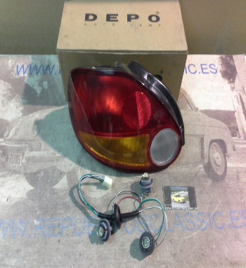 61P9 PILOTO TRASERO IZQUIERDO DAEWOO MATIZ 98->, DEPO 2221905LLDAE