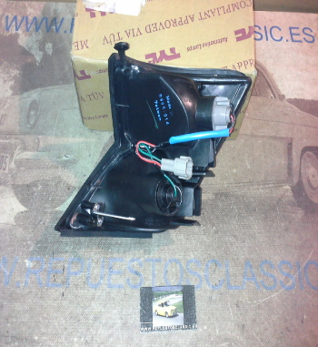 Pi627P2 PILOTO INTERMITENTE Y LUZ POSICION DELANTERO DERECHO NISSAN PATROL GR 98-> (Y61), TYC 185277052B