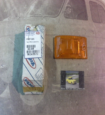 INi23 TULIPA PILOTO INTERMITENTE LATERAL IZQUIERDO NISSAN VANETTE 85-95, YORKA 42449 - 0098349013